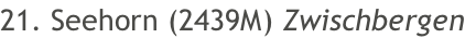 21. Seehorn (2439M) Zwischbergen