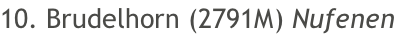 10. Brudelhorn (2791M) Nufenen